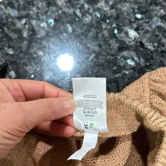 Express High Waisted Ruched Sweater Knit Skirt - Picture 7 of 8